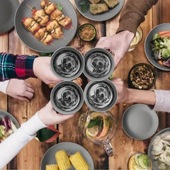 New 16 Pieces/set of Non Fragile Meal Plates, Wheat Straw Dishes, Tableware Set, Microwave Dishwasher, Safe, Reusable Tableware