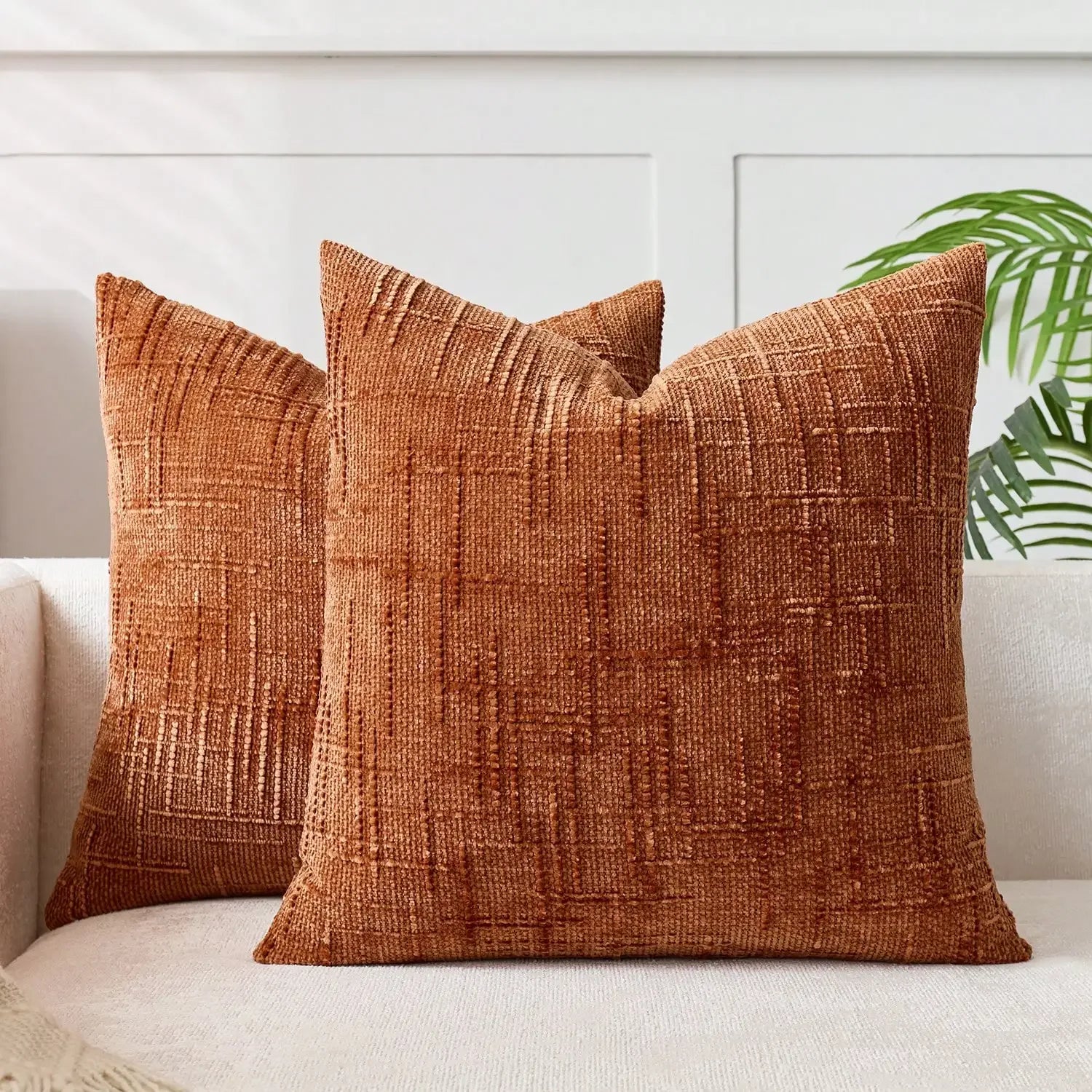 1pcs Khaiki Chenille Cushion Cover 30x50CM Striped Geometric Throw Pillow Cover Decor Home Cushion for Sofa Bed Pillowcase