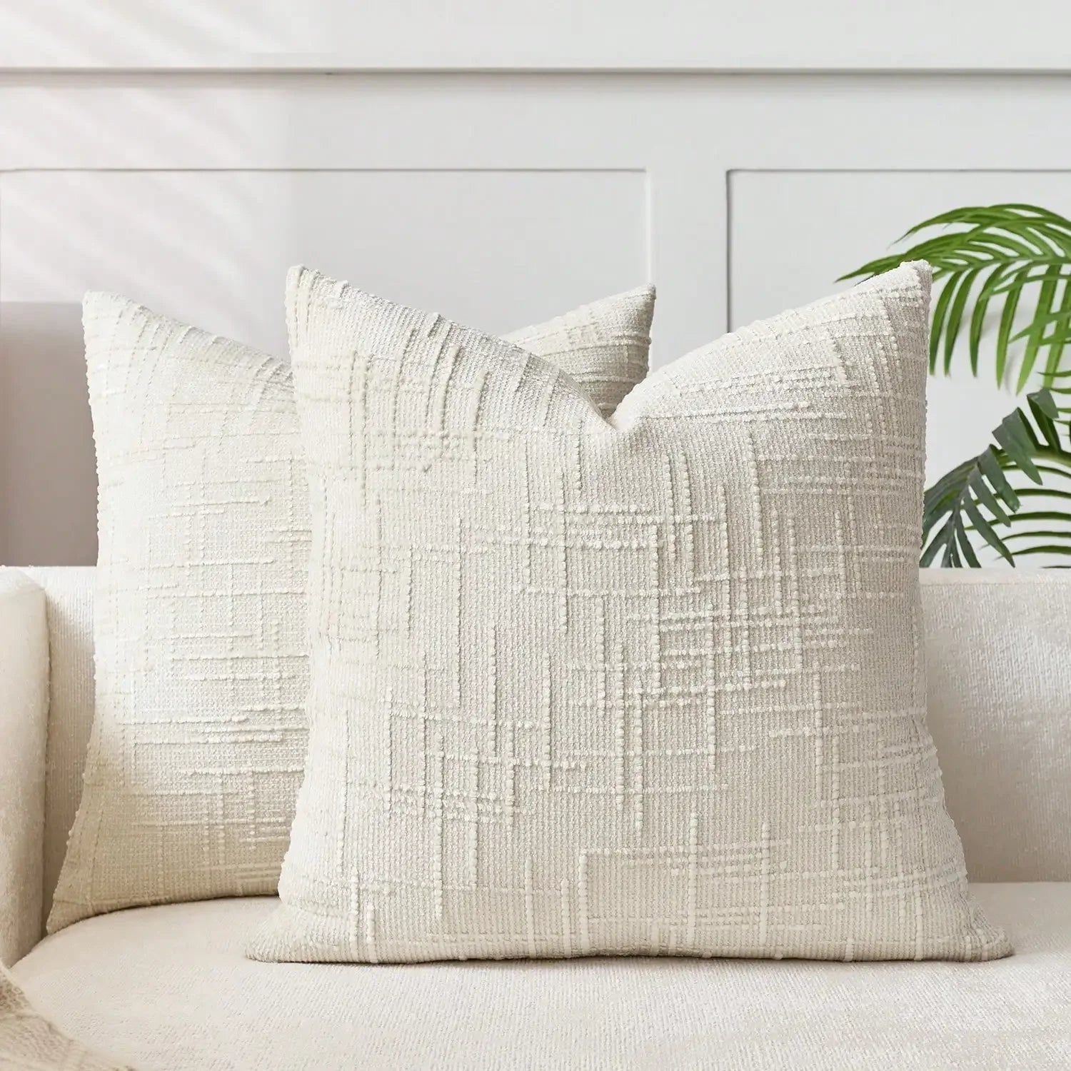 1pcs Khaiki Chenille Cushion Cover 30x50CM Striped Geometric Throw Pillow Cover Decor Home Cushion for Sofa Bed Pillowcase