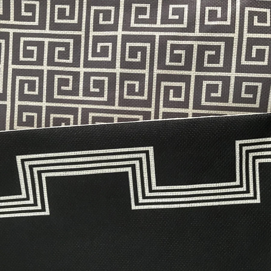 Cozy Cushion Cover Black Geometric printed European Retro home decorative Pillow case for sofa/bed square Pillowcase 45x45cm YLA