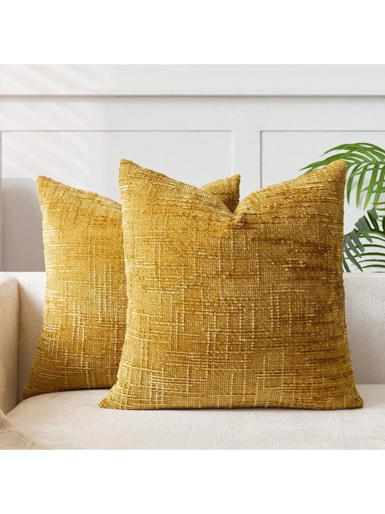 1pcs Khaiki Chenille Cushion Cover 30x50CM Striped Geometric Throw Pillow Cover Decor Home Cushion for Sofa Bed Pillowcase